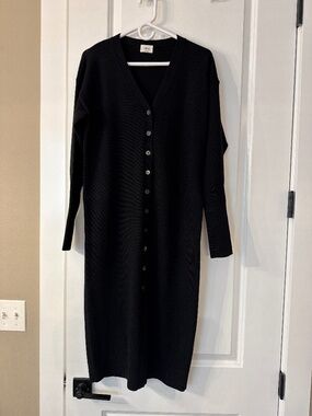 Black Aritzia sweater dress